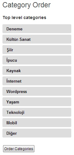WordPress Kategori Sıralama: Kolay Kullanım İpuçları