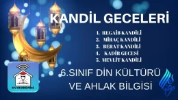Kandil geceleri: İbadetlerin Önemi ve Yöntemleri
